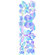 4 Walls Unique Fluttering Butterfly Accents Peel and Stick in Summertime Blue