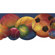 4 Walls Whimsical Children's Vol. 1 Neon Sports Balls Die-Cut Border in Navy