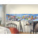 4 Walls Alphabet Train Mural Style Border