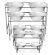Platinum Pets Modern Diner Stand with Stainless Steel Pet Bowl (96 oz.)