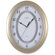 Opal Luxury Time Products Caliber Oval Case Wall Clock in Brown