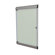 Ghent 1-Door Silhouette Enclosed Tackboard