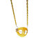 Gorilla Playsets Half Bucket Swing  in Yellow