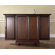 Crosley LaFayette Expandable Bar Cabinet in Vintage Mahogany
