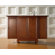 Crosley Cambridge Expandable Bar Cabinet in Classic Cherry