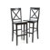 Crosley X-Back 30" Barstool in Black