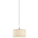 Philips Forecast Lighting White Grasscloth Pendant Shade