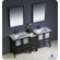 Fresca Torino 72" Modern Double Sink Bathroom Vanity with Side Cabinet and Undermount Sinks