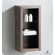 Fresca Bathroom Linen Side Cabinet with 2 Glass Shelves