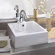Porcher Cubo Bathroom Vessel Sink in White