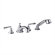 Grohe Seabury Roman Tub Faucet with Personal Hand Shower