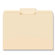 Business Source File Folder, 1/3" Center Tab, 1-Ply, 3/4" Exp., Letter, 100 per Box, Manila