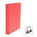 Business Source Round Ring Binder, w/ Pockets, 1", Red