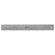 Business Source Stainless Steel Ruler, 12" L, Nonksid, Silver