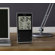 La Crosse Technology Silver Atomic Wall Clock with Moon Phase & Indoor/Outdoor Temperature