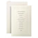 First-Base Embossed Invitation Cards, Ivory