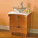 DecoLav Madryn 24" Concave Walnut Vanity