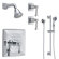 Jado Illume Thermostatic Complete Shower System 00 with Lever Handle