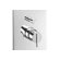 Jado Glance Pressure Balance Diverter Faucet Shower Faucet Trim Only with Lever Handle