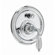 Jado Classic Pressure Balance Diverter Faucet Shower Faucet Trim with Crystal Lever Handle