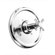 Jado New Haven Pressure Balance Thermostatic Faucet Shower Faucet Trim Only with Cross Handle