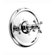 Jado New Classic Pressure Balance Thermostatic Faucet Shower Faucet Trim Only with Cross Handle