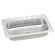 Elkay Gourmet Celebrity 7" x 22" Top Mount Kitchen Sink
