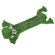 Grriggles Unstuffy Frog Dog Toy