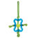 Grriggles Fundamentals Tennis Tugs Dog Toy