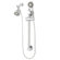 Speakman Anystream Massage Diverter Slider Shower System Shower Faucet Trim