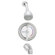 Speakman Sentinel Mark II Anti - Scald Balanced Pressure Thermostatic Tub and Shower Faucet