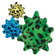 Zanies Squawking Nubby Ball Dog Toy
