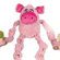 Zanies Bungee Bunch Pig Dog Toy