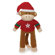 Zanies Holiday Monkey Business Friend Dog Toy