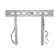 US Brown Bear Large Ultra Low Profile Silver LED TV Mount for 42" to 65" Displays
