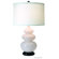 Trend Lighting Corp. Diva One Light Table Lamp in Ebony Lacquer