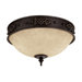 River Crest 2 Light Flush Mount