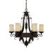 River Crest 6 Light Chandelier