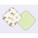 SwaddleMe Organic Cotton Knit Blanket in Zoo / Sage