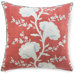 Geisha Cotton Pillow in Rouge