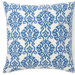 Luminari Cotton Pillow in Blue