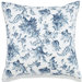 20" Liz Outdoor Decorative Pillow in Blue