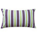 Funstripes 12" x 20" Pillow in Purple