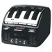 Avante 4 Slice Toaster in Black