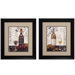 Wine Swirl I / II Wall Art (Set of 2)