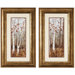 White Birches I and II Print Set - 17" x 29"