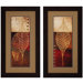 Fossil Leaves I / II Wall Art (Set of 2)