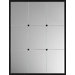 Windowpane Reflections Contemporary Wall Mirror