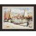 Lazy Day in Spain by Unknown Waterfront Art - 37" x 49"