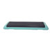 Original Health Club Step Aerobic Trainer with 5 Teal Platform